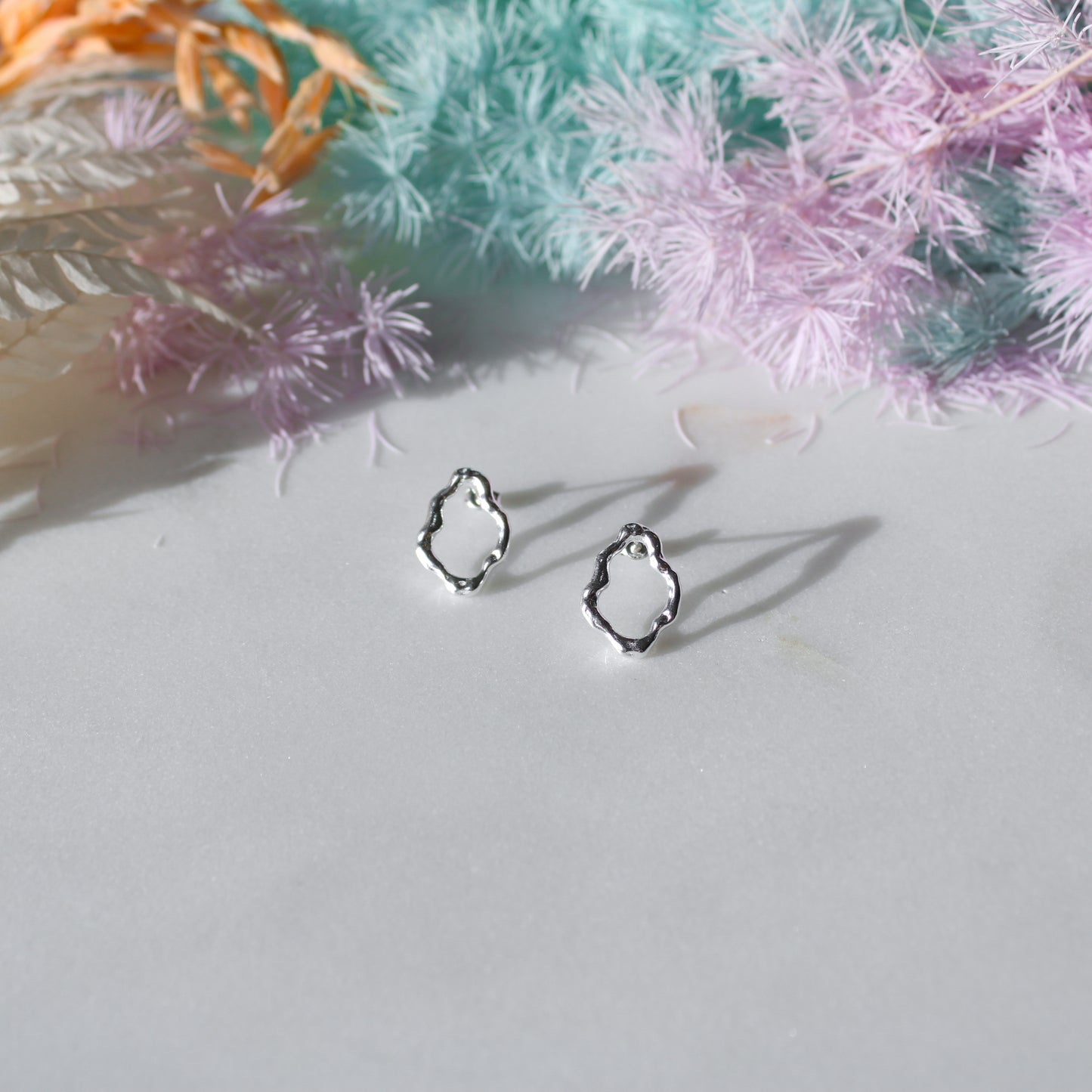 Thalia Earrings - Silver